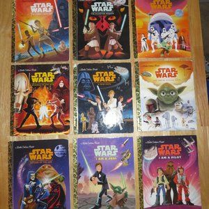 Star Wars Little Golden Books (Lot of 9)